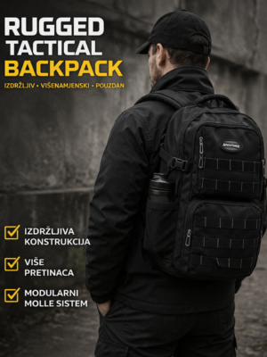 taktiČki ruksak adventurer – molle, vodootporan